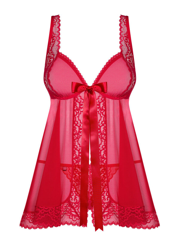 Chemise Obsessive Rougebelle babydoll & thong